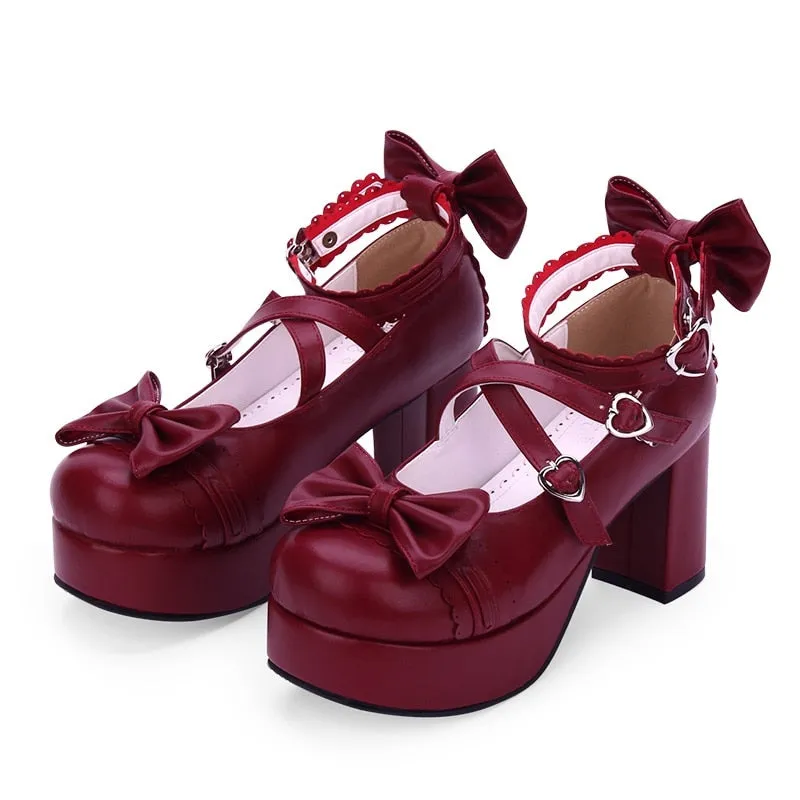 Babydoll Style High Heel Shoes
