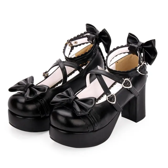 Babydoll Style High Heel Shoes