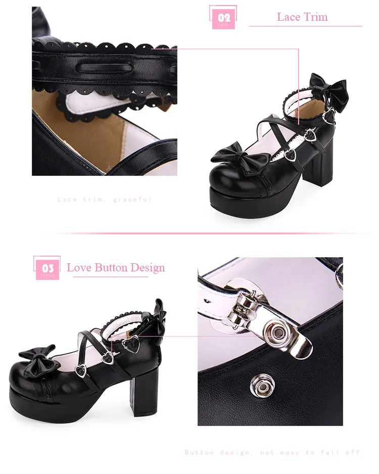 Babydoll Style High Heel Shoes