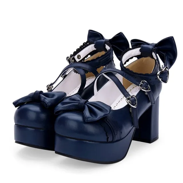Babydoll Style High Heel Shoes