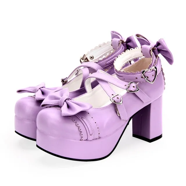 Babydoll Style High Heel Shoes