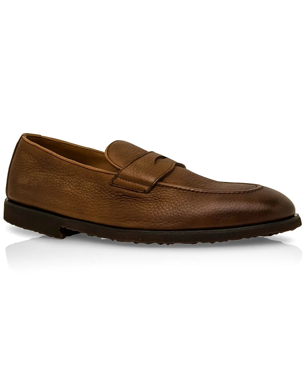 Bark Flex Deerskin Loafer