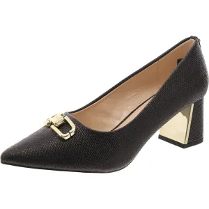 Jones New York Womens Candyn Woven Embellished Pumps