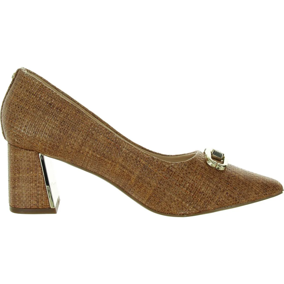 Jones New York Womens Candyn Woven Embellished Pumps
