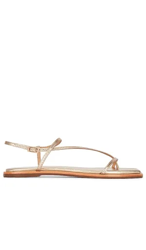 Kaanas Alayta Sandal in Metallic Gold