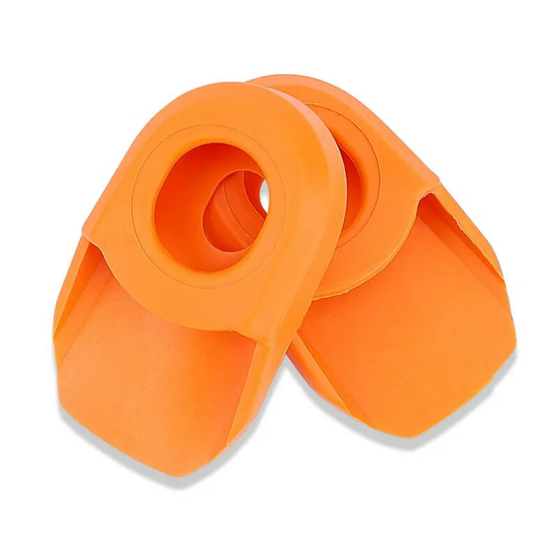 Leybcle Bicycle Crank Protector Carbon Crankset Silicone Gel Cover Protective Sleeve Bicycle Boots 2pcs Bicycle Accessories