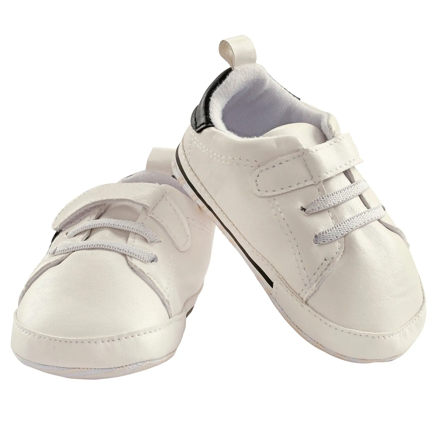 My Star White And Black Casual Booties