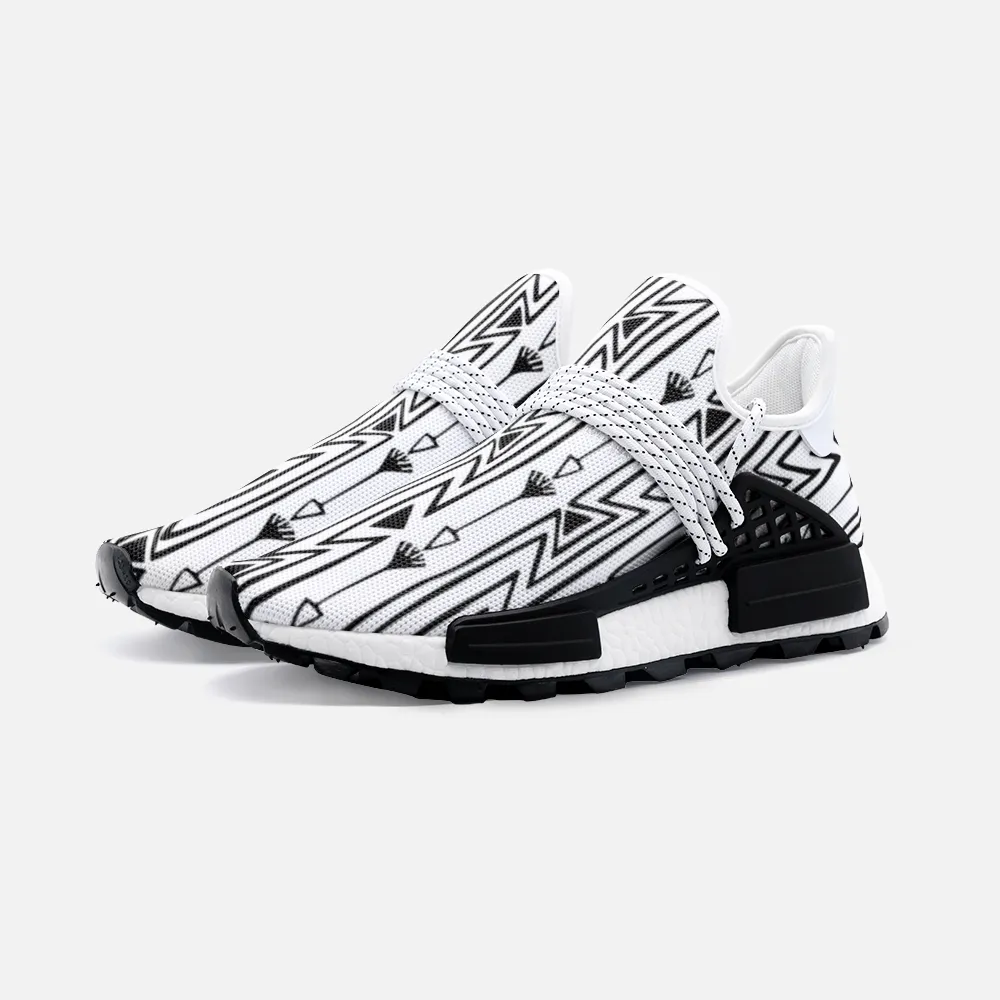 Native North American Hand Drawn Boho-Style Unisex Lightweight Sneaker S-1 Boost