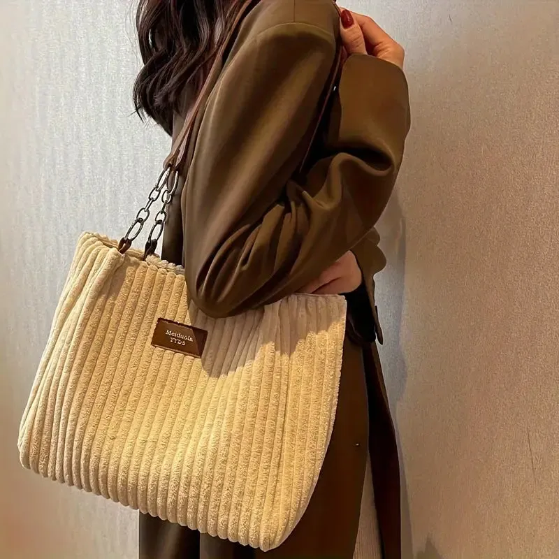 ORNA - Corduroy Tote Bag