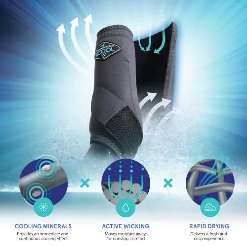 Professional's Choice White 2XCool Front Boot