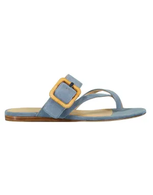 Salva Crisscross Suede Sandal
