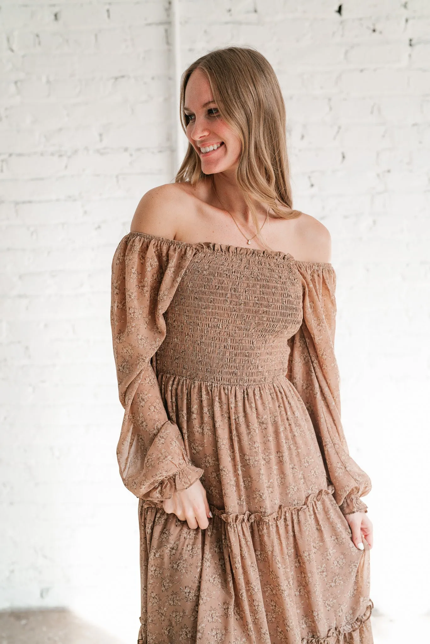 Sway With Me Floral Tiered Dress