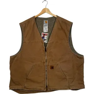 Vintage Carhartt Sherpa Linned Workwear Vest